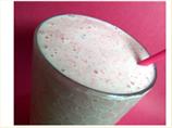 Double Strawberry Banana Shake