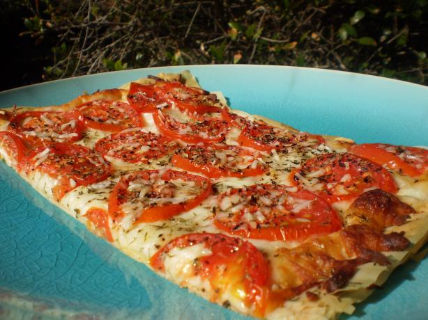 Tomato Phyllo Pizza. Photo by breezermom