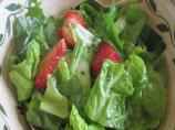 Strawberry Romaine Salad. Photo by magpie diner