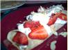 Strawberry  Crepes