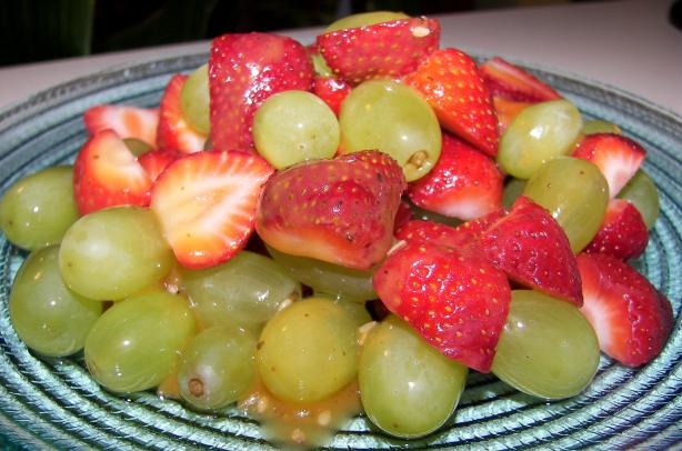 Strawberry and Grape Salad. Photo by Baby Kato