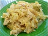 Cabbage Apple and Cheese Casserole