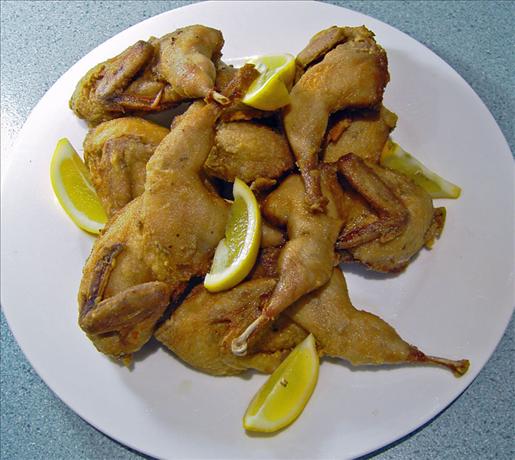Fried Quail With Spicy Salt. Photo by JustJanS