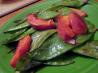 Nectarine, Snow Pea Stir-Fry. Recipe by Bergy