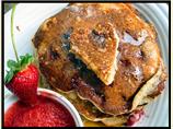 Strawberry Buttermilk Pancakes