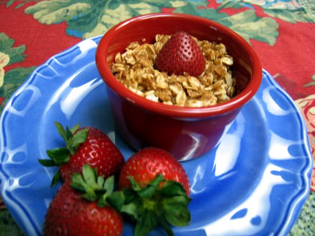 Strawberry Crisp for Two. Photo by Geema