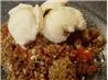 Strawberry Crisp for Two