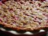 Strawberry Rhubarb Custard Pie