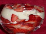 Strawberries With Devonshire Cream