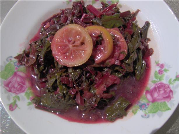 Bitter Lemon, Honey & Sweet Simmered Greens. Photo by Sharon123