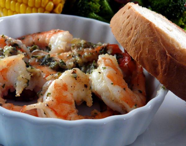 Diabetic Shrimp Scampi. Photo by PaulaG