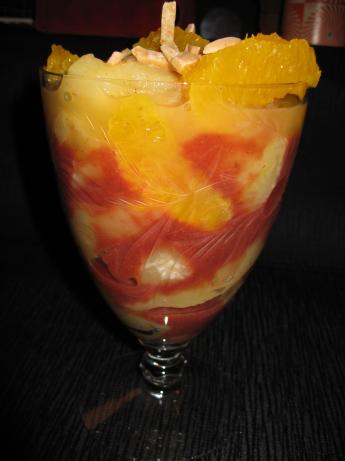 Microwaved Apples With Orange and Strawberry Sauce. Photo by BarbryT