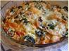 Savoury Bread Pudding With Fiddleheads & Mushrooms. Recipe by CountryLady