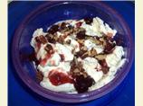 Hot Strawberry Sundaes