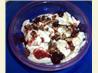 Hot Strawberry Sundaes