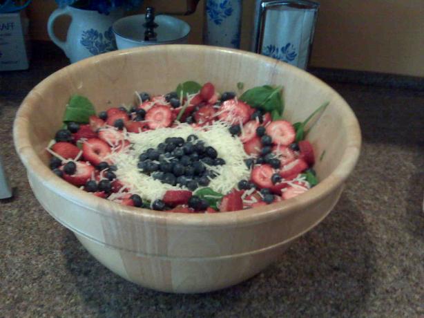 Red, White and Blue Salad. Photo by jfreed