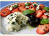 Strawberry Salad With Olives, Blue Cheese and Balsamic Vinegar. Recipe by Rita~