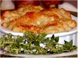 Shallot and Garlic Tarte Tatin With Parmesan Pastry