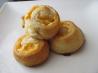 Three-cheese Crescent Rounds. Recipe by KISS THE COOK
