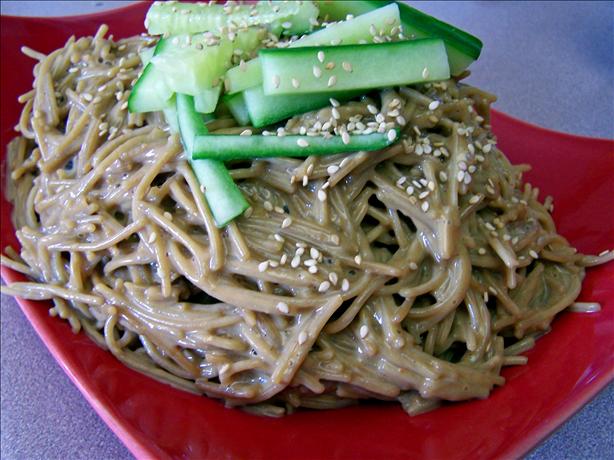 Cold Sesame Noodles. Photo by Rita~