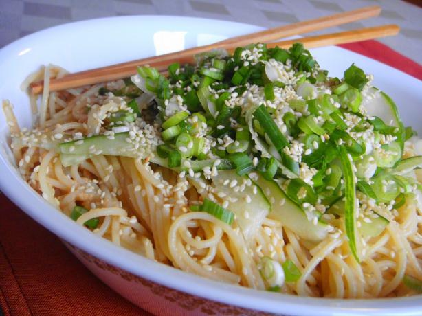 Cold Sesame Noodles. Photo by Lori Mama