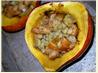 Baked Acorn Squash With Apple Stuffing. Recipe by Dancer^