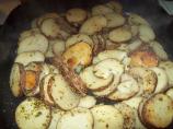 Garlicky Parsley Fried Potatoes