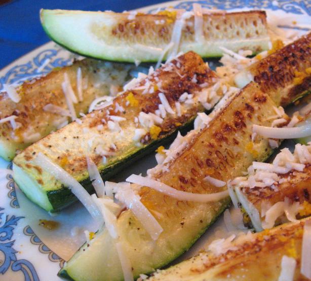 Parmesan Zucchini Spears. Photo by Kathy at Food.com