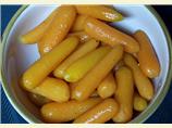 Maple Syrup Glazed Baby Carrots