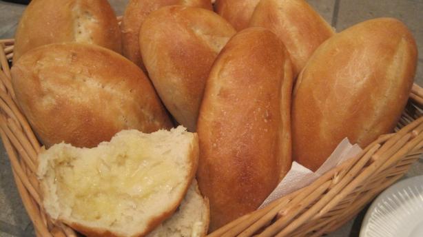 Mexican Bolillos, Crusty oval rolls. Photo by magpie diner