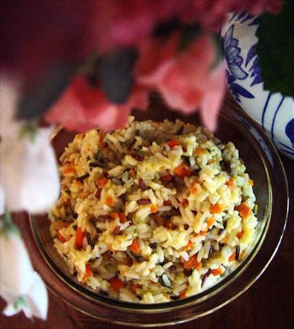White & Wild Rice Pilaf. Photo by Bev