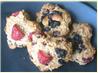 Strawberry Chocolate Chip Oatmeal Cookies. Recipe by Tasty Tidbits