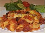 Penne Salami Bake