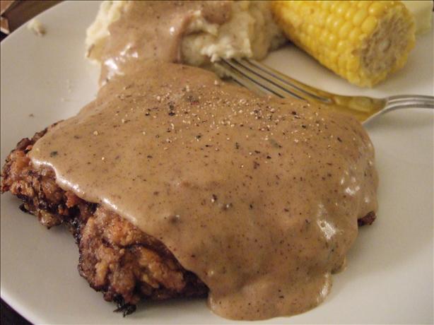 Chicken Fried Steak W/Cream Gravy. Photo by Grimm's Restaurant Tales