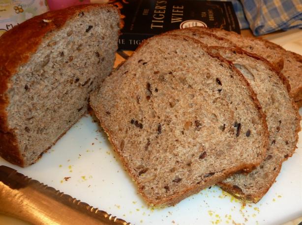 Whole Wheat Bread With Sunflower Seeds. Photo by Ophirmom