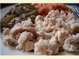 Easy Luncheon Chicken and Rice Casserole