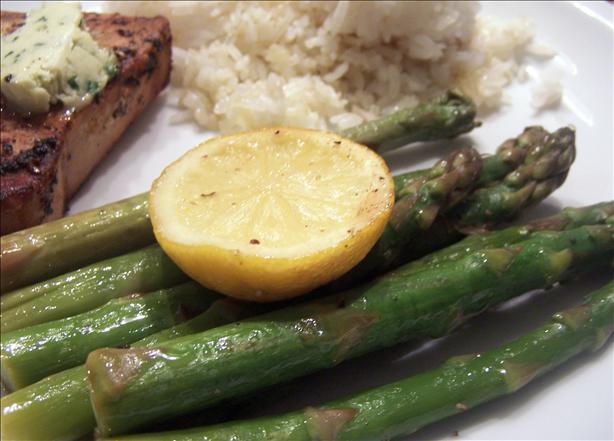Grilled Asparagus. Photo by PaulaG