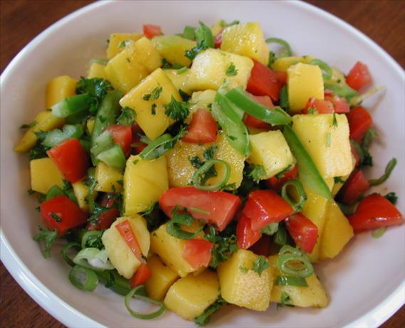 The Mango Salsa Recipe. Photo by Chef floWer