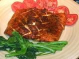 Cedar Planked Salmon With Spice Rub