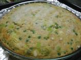 Impossible Salmon Pie