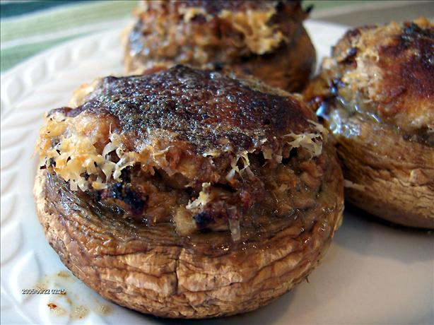 Garlic, Parmesan Stuffed Mushrooms. Photo by Derf