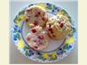 Strawberry Muffins. Recipe by Art's Protege