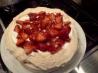 Strawberry Pavlova. Recipe by Elmotoo