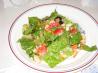 Big Fat Greek Salad With White Beans, Kalamata Olives and Feta. Recipe by Vino Girl