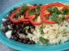 Spanish Cristianos Y Moros ( Beans and Rice Sidedish)
