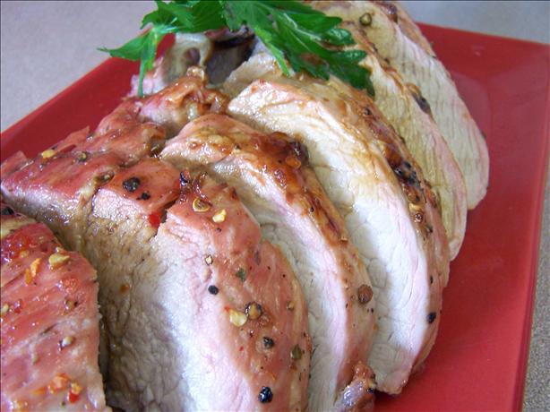 Guinness & Honey Glazed Pork Loin. Photo by Rita~