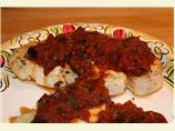 Seared Swordfish With Tomato-olive Sauce