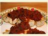 Seared Swordfish With Tomato-olive Sauce. Recipe by Kymmarie