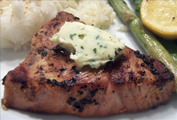 Ginger Marinated Tuna With Wasabi Butter. Photo by PaulaG