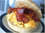 Breakfast Bagel Sandwich. Photo by Juju Bee
